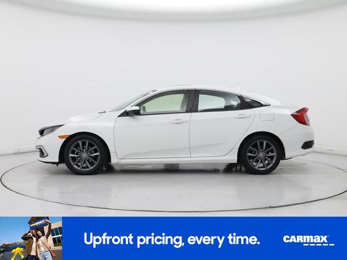 White 2019 Honda Civic EX