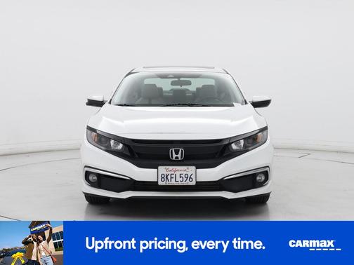 White 2019 Honda Civic EX