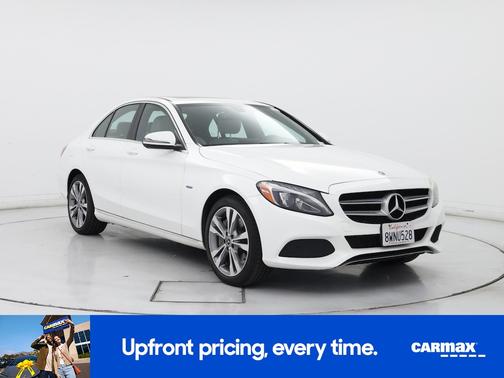 White 2018 Mercedes-Benz C-Class