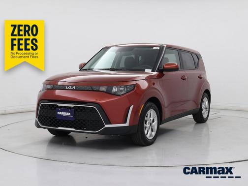 Orange 2024 Kia Soul LX