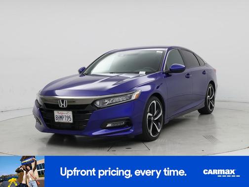 Blue 2018 Honda Accord Sport