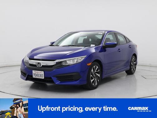 Blue 2016 Honda Civic LX