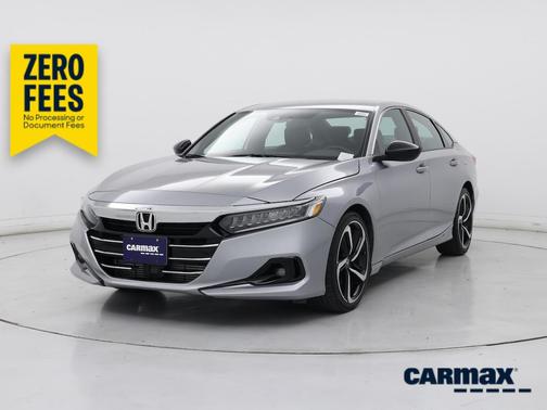 Silver 2021 Honda Accord Sport