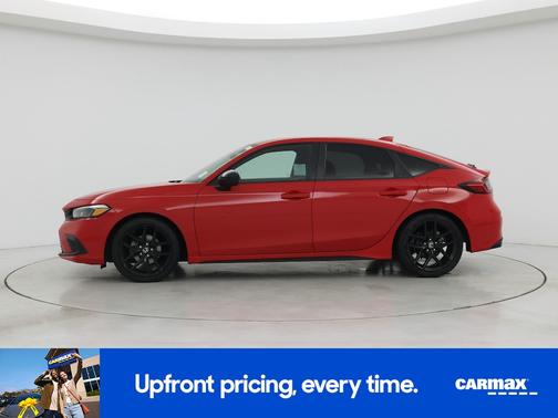 Red 2022 Honda Civic Sport