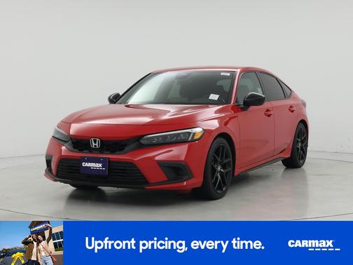 Red 2022 Honda Civic Sport