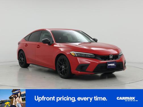 Red 2022 Honda Civic Sport