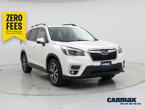 White 2021 Subaru Forester Limited