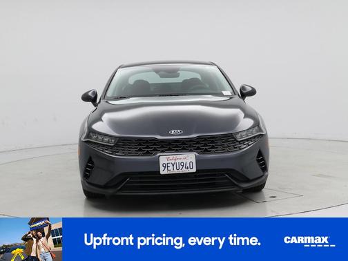 Gray 2021 Kia K5 LXS