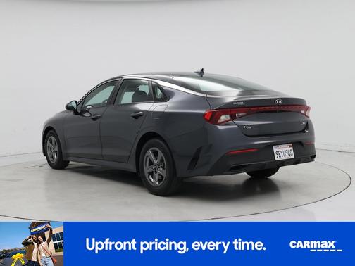 Gray 2021 Kia K5 LXS