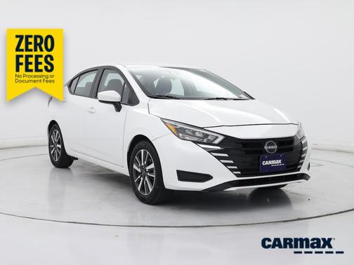 White 2025 Nissan Versa SV