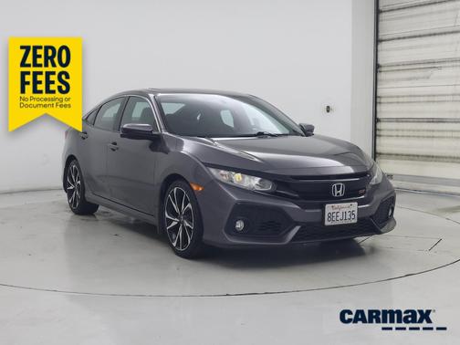 Gray 2018 Honda Civic SI