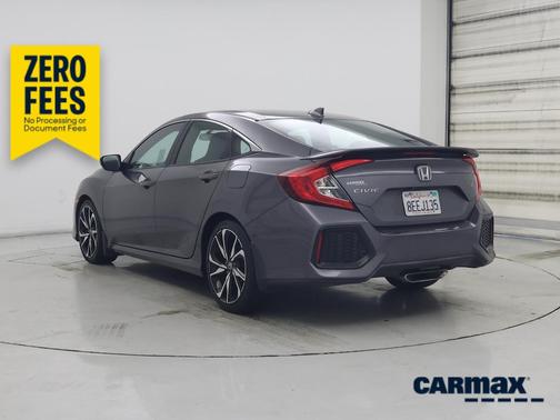 Gray 2018 Honda Civic SI
