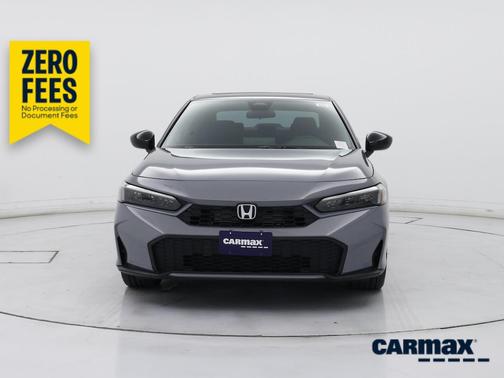 Gray 2025 Honda Civic Hybrid Sport