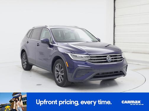 Blue 2022 Volkswagen Tiguan SE