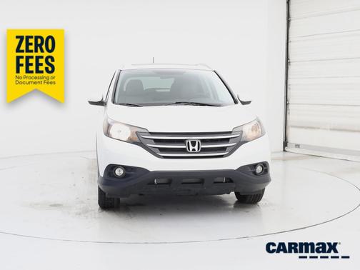 White 2014 Honda CR-V EX-L