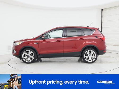 Red 2019 Ford Escape Titanium