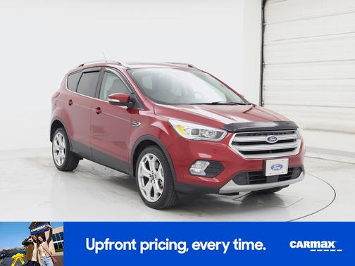 Red 2019 Ford Escape Titanium