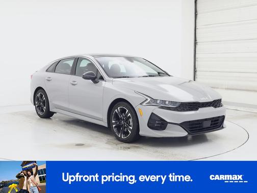 Gray 2021 Kia K5 GT-Line