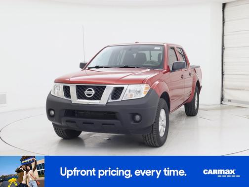 Red 2016 Nissan Frontier SV