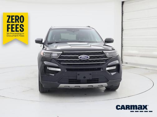 Black 2021 Ford Explorer XLT