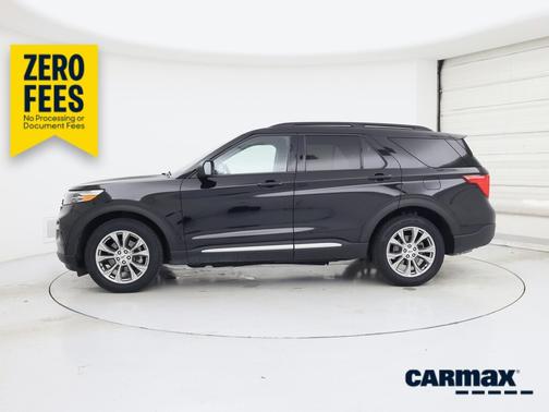 Black 2021 Ford Explorer XLT
