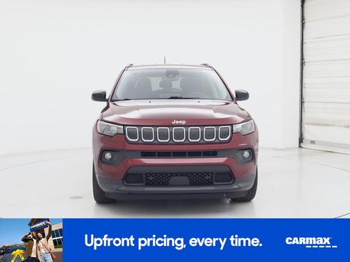 Burgundy 2022 Jeep Compass Latitude