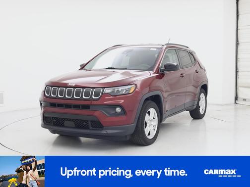 Burgundy 2022 Jeep Compass Latitude