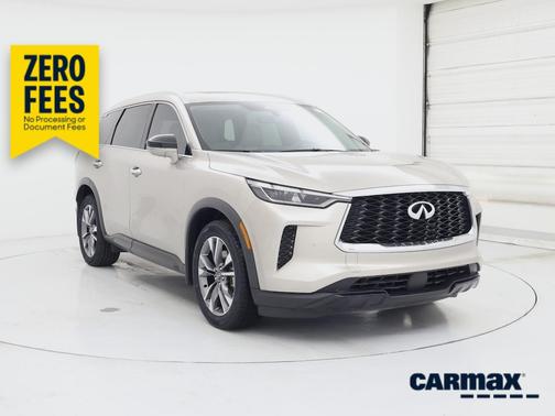 Gray 2023 INFINITI QX60 Luxe