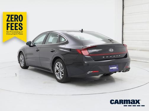 Black 2023 Hyundai SONATA SEL