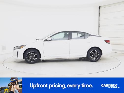 White 2025 Nissan Sentra SV