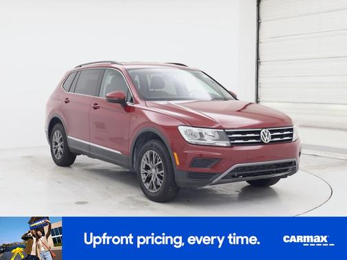 Red 2021 Volkswagen Tiguan SE