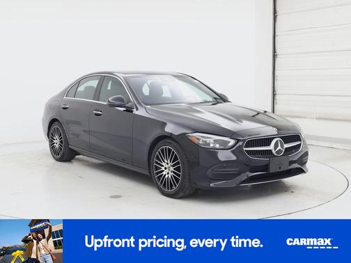 Black 2025 Mercedes-Benz C-Class