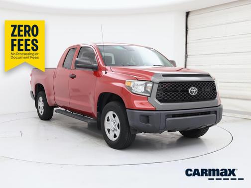 Red 2019 Toyota Tundra SR5