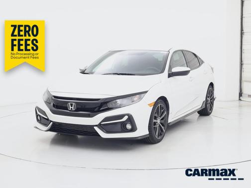 White 2021 Honda Civic Sport