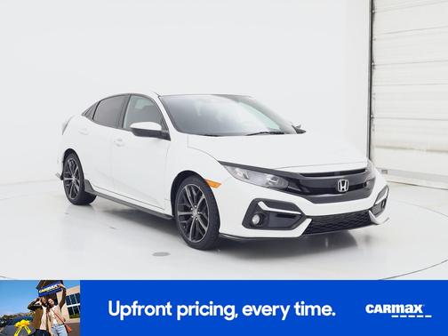 White 2021 Honda Civic Sport