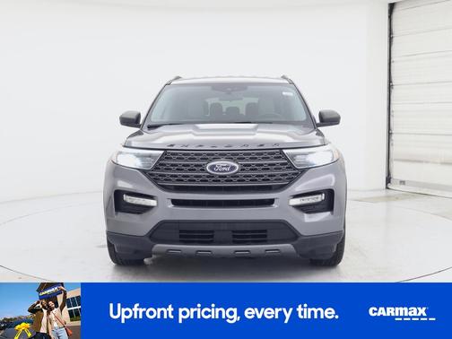 Gray 2021 Ford Explorer XLT