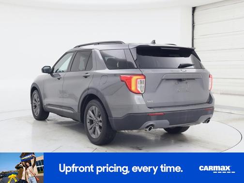 Gray 2021 Ford Explorer XLT