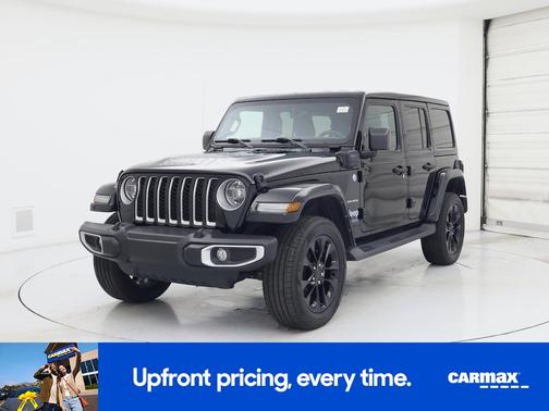 Black 2021 Jeep Wrangler Unlimited 4xe Unlimited Sahara