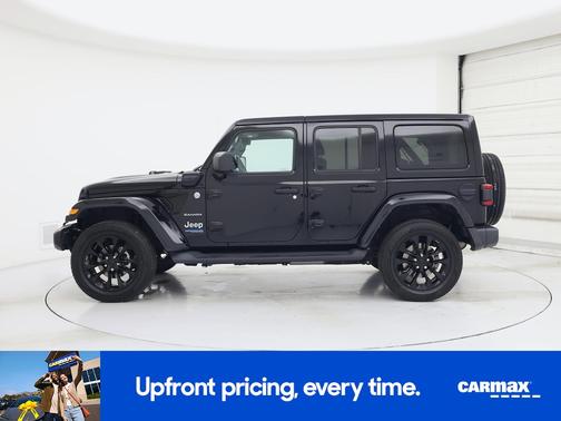 Black 2021 Jeep Wrangler Unlimited 4xe Unlimited Sahara