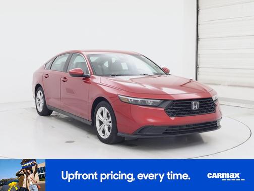 Red 2024 Honda Accord LX