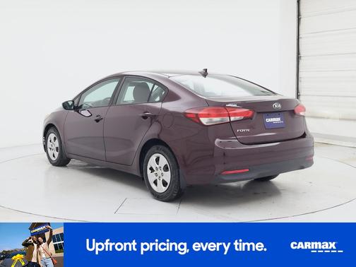Burgundy 2018 Kia Forte LX