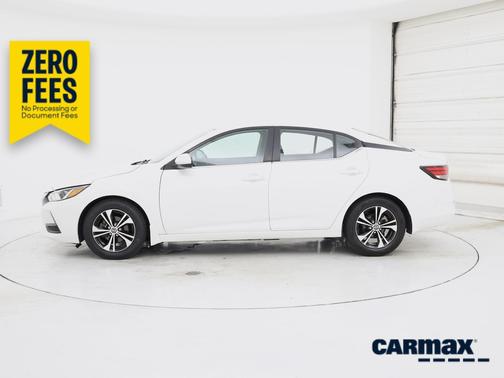 White 2021 Nissan Sentra SV