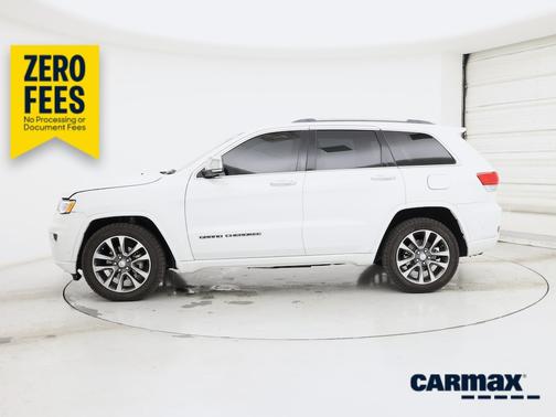 White 2018 Jeep Grand Cherokee Overland