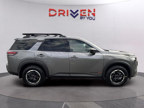 Gun Metallic 2026 Nissan Pathfinder Rock Creek