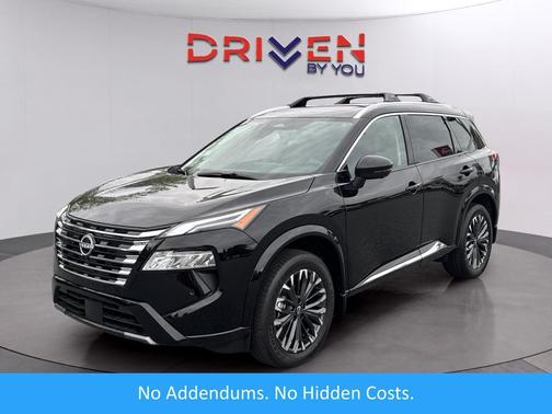 Super Black 2026 Nissan Rogue Platinum