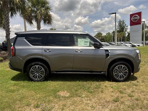 Gun Metallic 2026 Nissan Armada Platinum