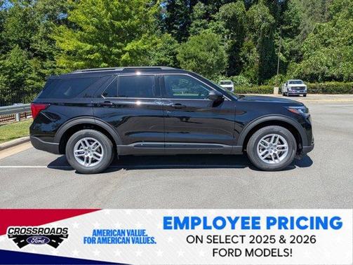 Agate Black Metallic 2026 Ford Explorer Active