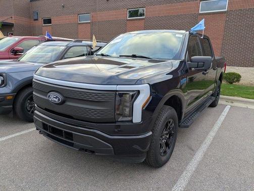 Blue Metallic 2025 Ford F-150 Lightning XLT