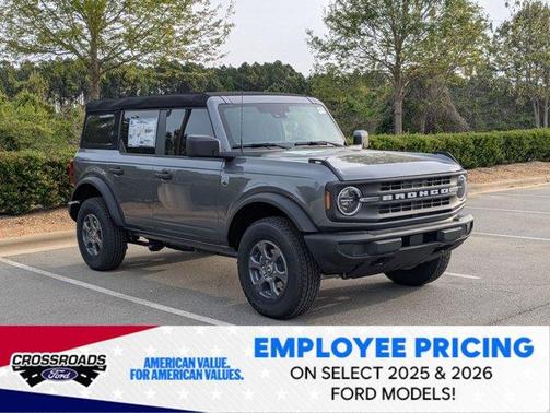 Carbonized Gray Metallic 2026 Ford Bronco Big Bend