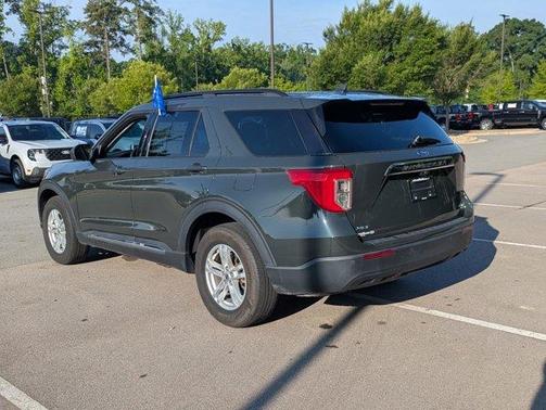 Green Metallic 2022 Ford Explorer XLT